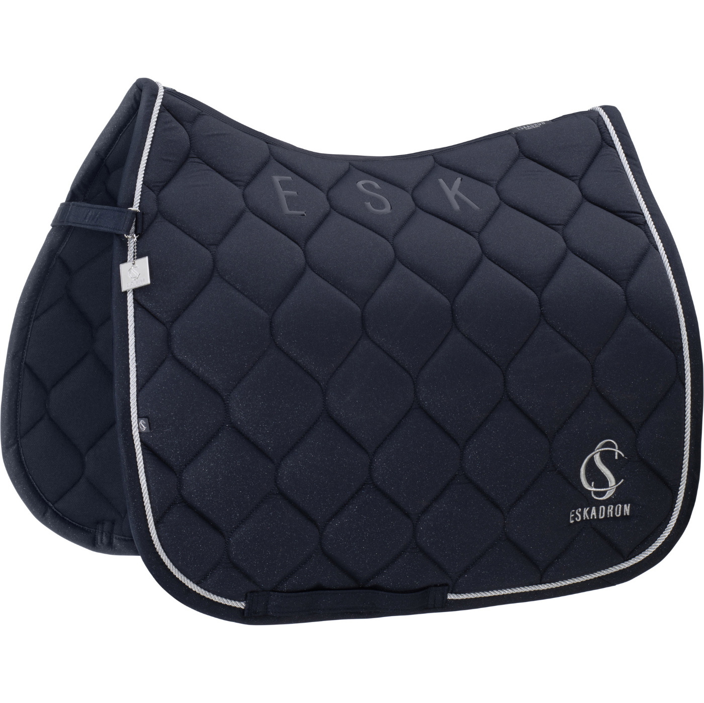 2025 Eskadron Funkeln Sattel Tuch 214875 534 - Navy